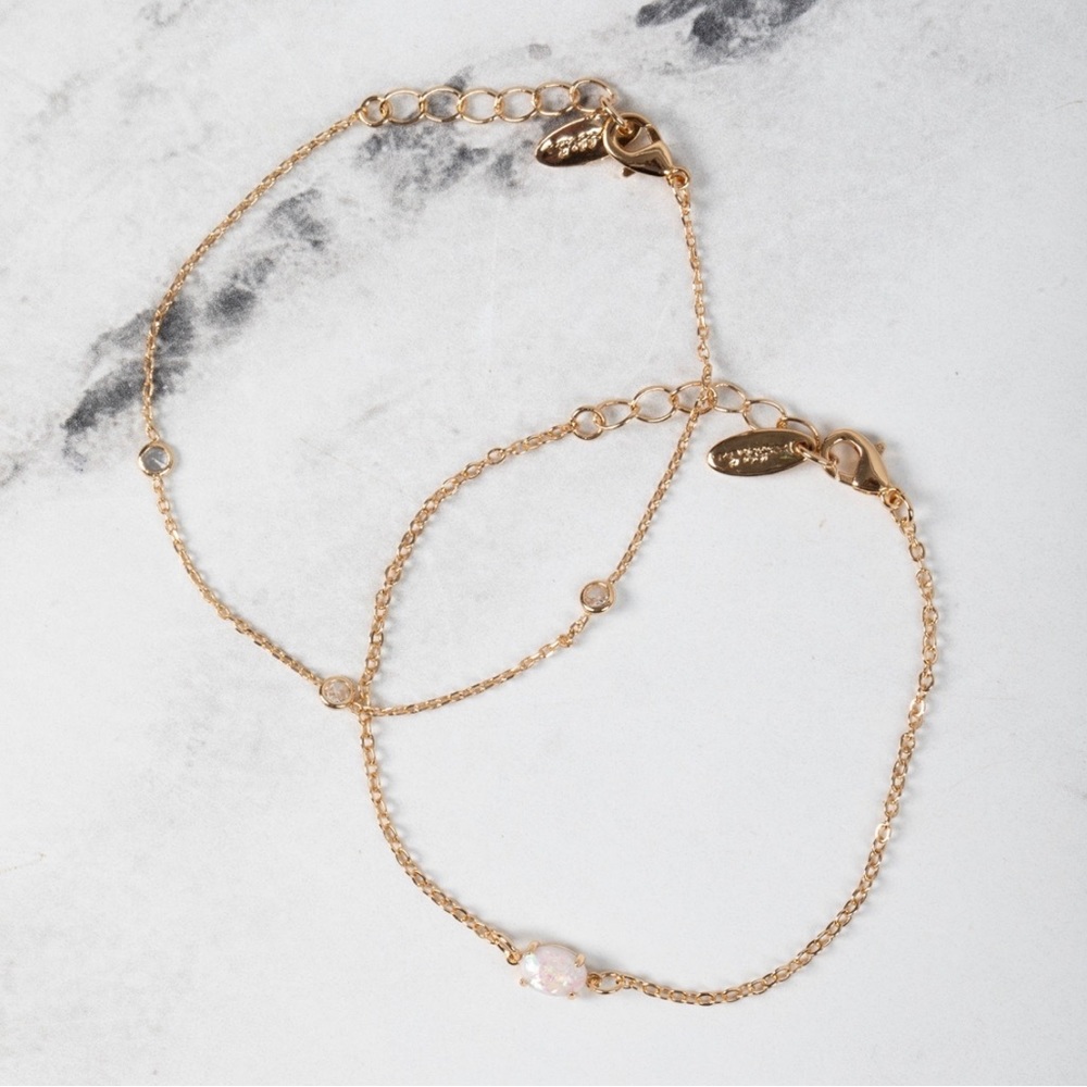 Ettika dainty bracelet set